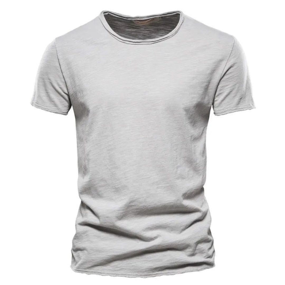 Levoire | T-Shirt Classique Luxeux Gris