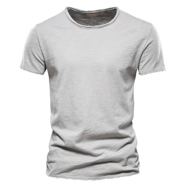 Levoire | T-Shirt Classique Luxeux Gris