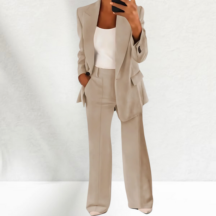 Levoire | Femme Ensemble Deux Pièces Beige