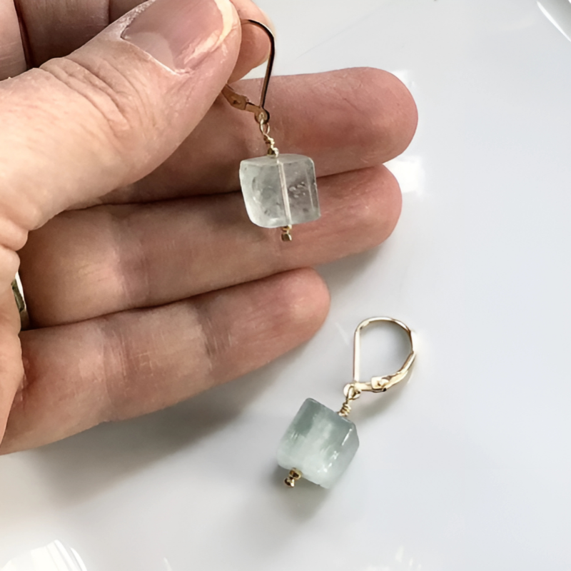 Levoire | Boucles D'Oreilles En Cristal Givré