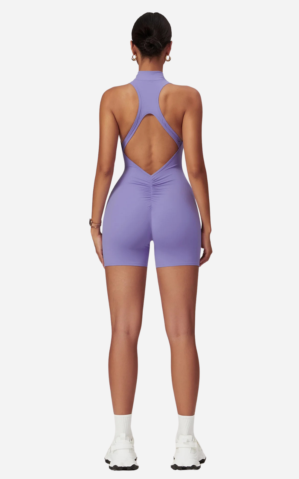 Levoire | T-Shirt De Sport À Dos Nu Pour Femmes À Manches Courtes