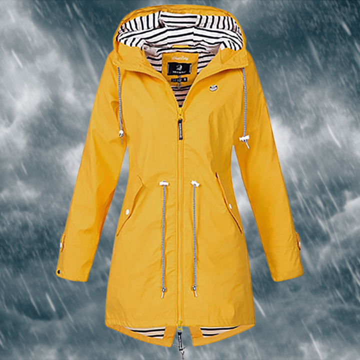 Levoire | Veste De Pluie Imperméable Pour Femmes Jaune