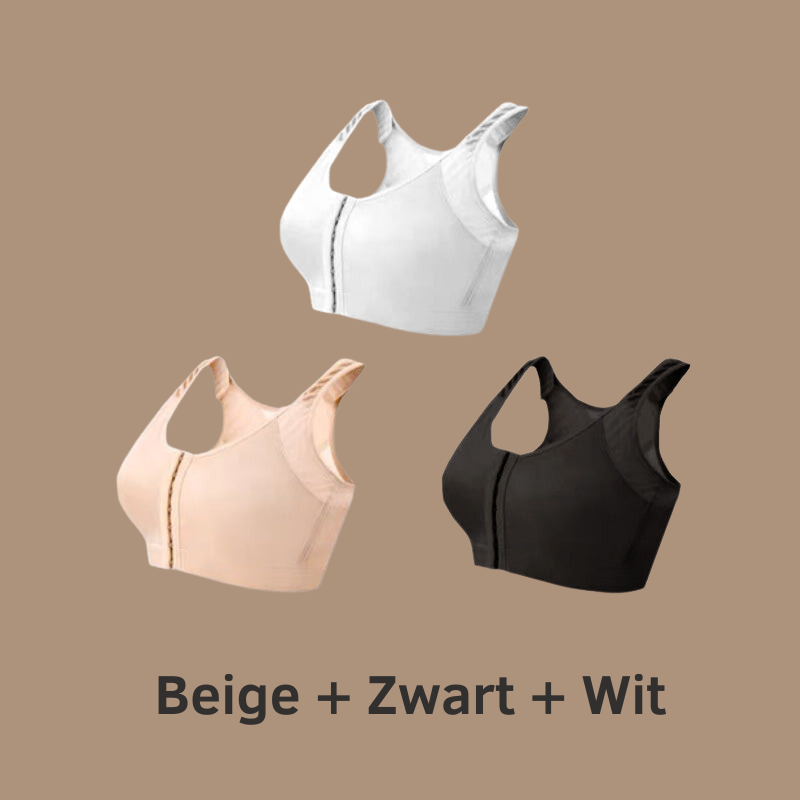 Levoire | Soutien-Gorge Ajustable Beige + Noir + Blanc