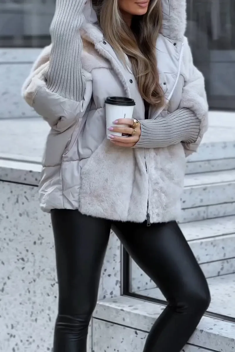 Levoire | Veste Bomber Avec Capuche Pour Femme