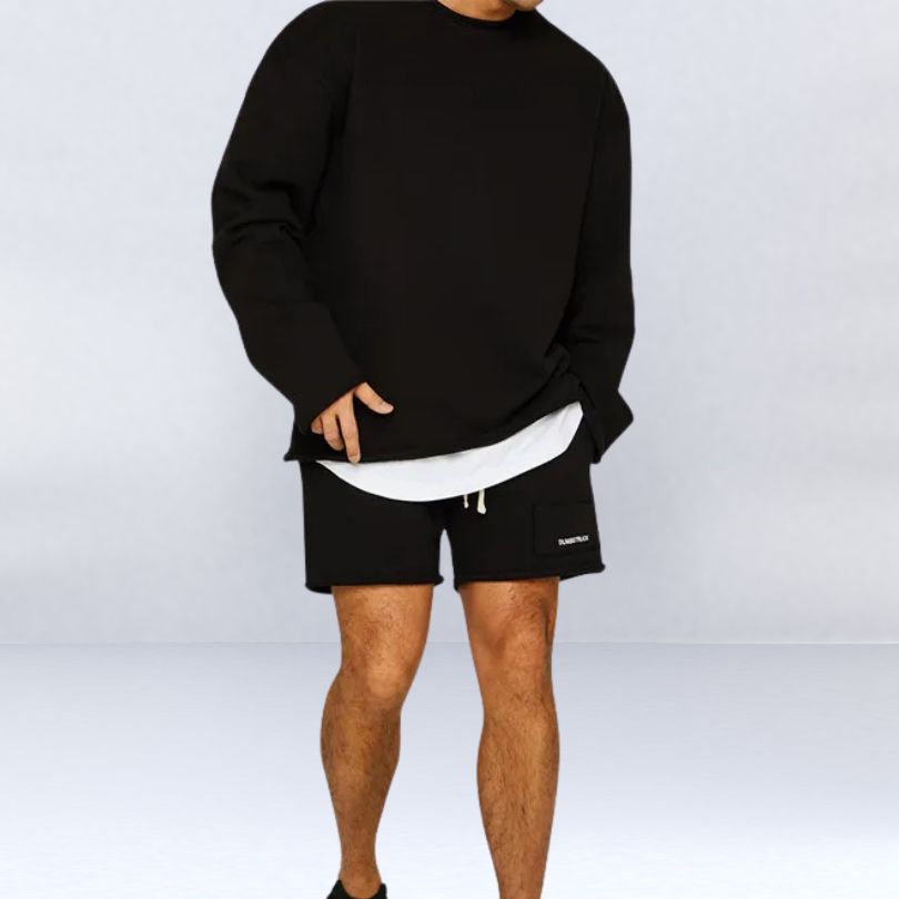 Levoire | Ensemble Confortable Pour Homme Noir