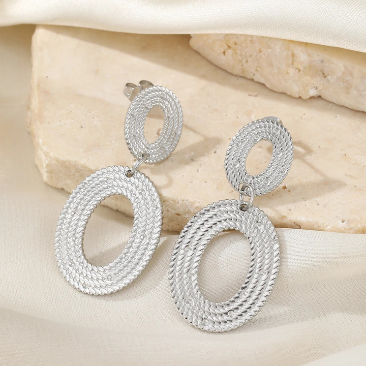 Levoire | Boucles D'Oreilles Ovales Minimalistes
