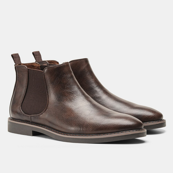 Levoire | Botte orthopédique pour hommes Brun foncé