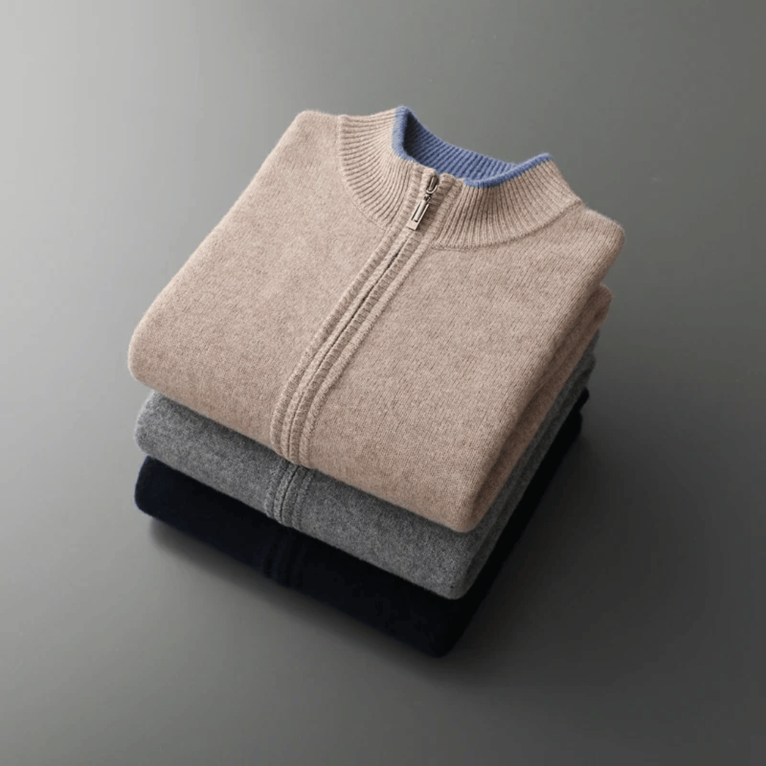 Avriane | Veste en cachemire à zip