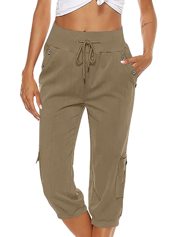 Levoire | Pantalon De Printemps Pour Femmes Khaki