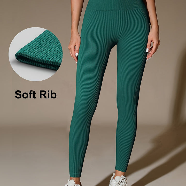 Levoire | Jambe Sans Couture Leggings De Sport Taille Haute Avec Contrôle Abdominal Réglable