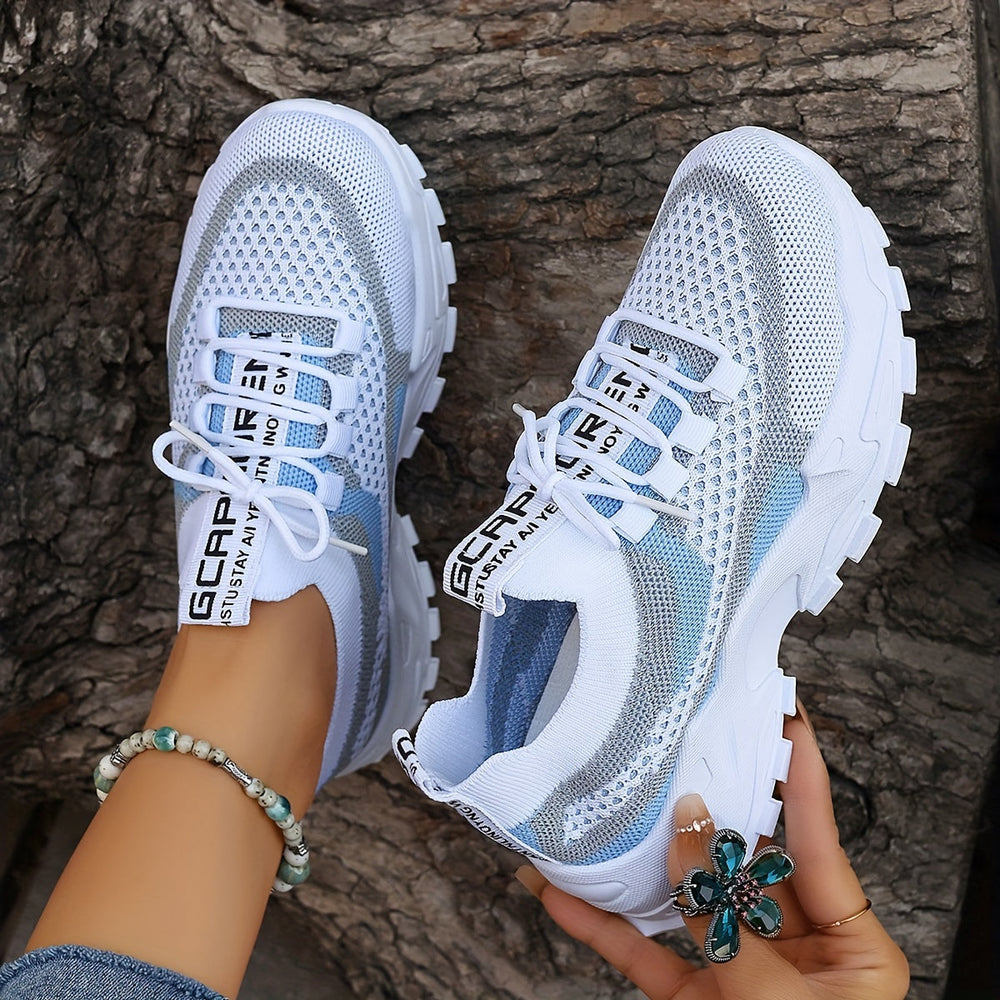Levoire | Baskets Tricotés Colorblock