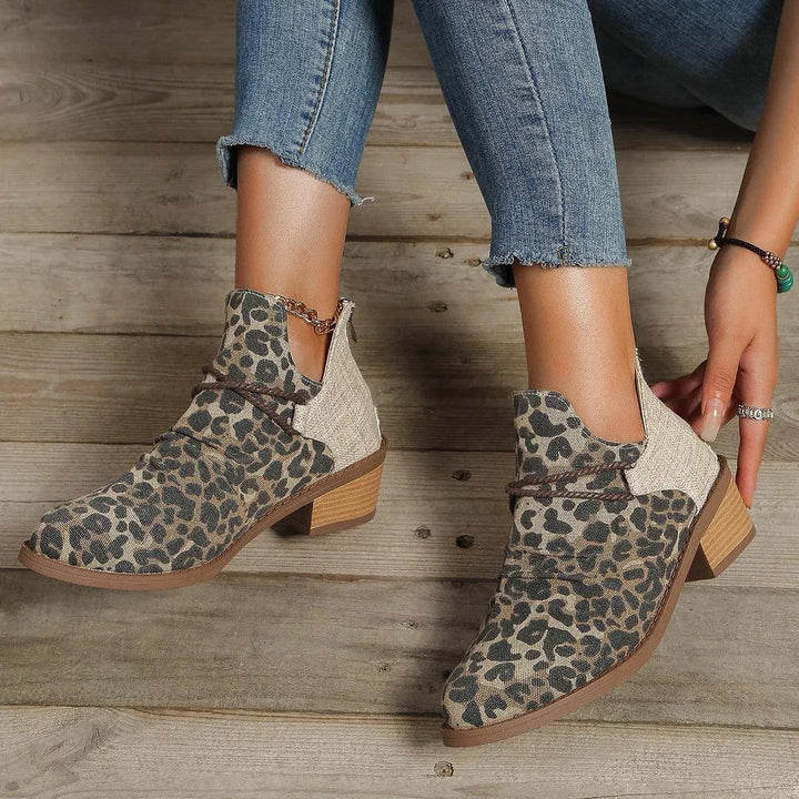 Levoire | Bottes en cuir vintage