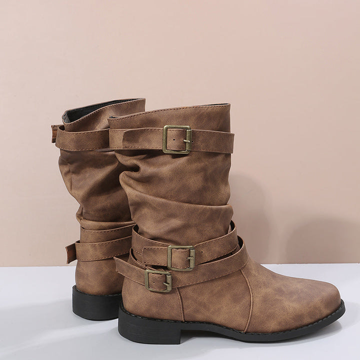 Levoire | Femme Bottes De Cowboy Conscientes De La Mode Semelle Résistante Hellebraun-1 39.5