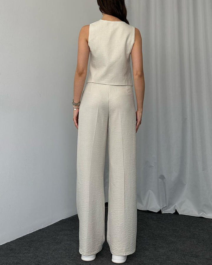 Levoire | Ensemble Sans Manches Avec Pantalon