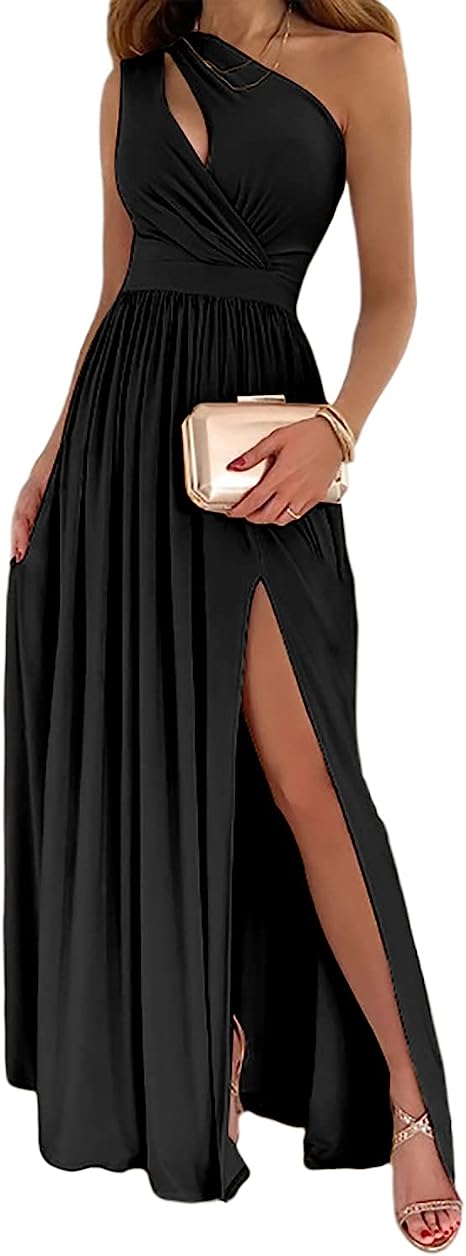 Levoire | Robe elégante minimaliste à fente haute