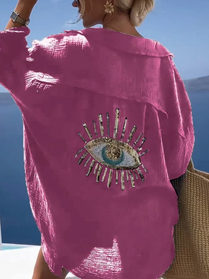 Levoire | Élégante chemise de loisirs Rose