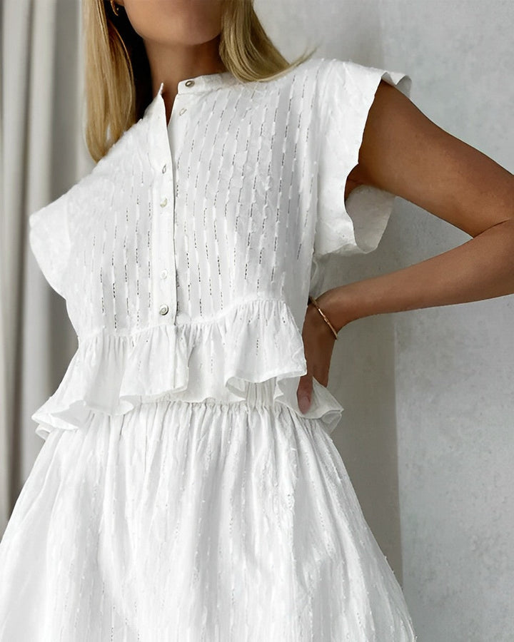 Levoire | Robe élégante pour femme - Blanc