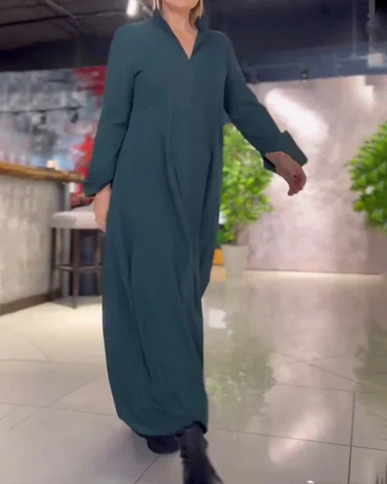 Levoire | ROBE LONGUE ÉLÉGANTE Vert