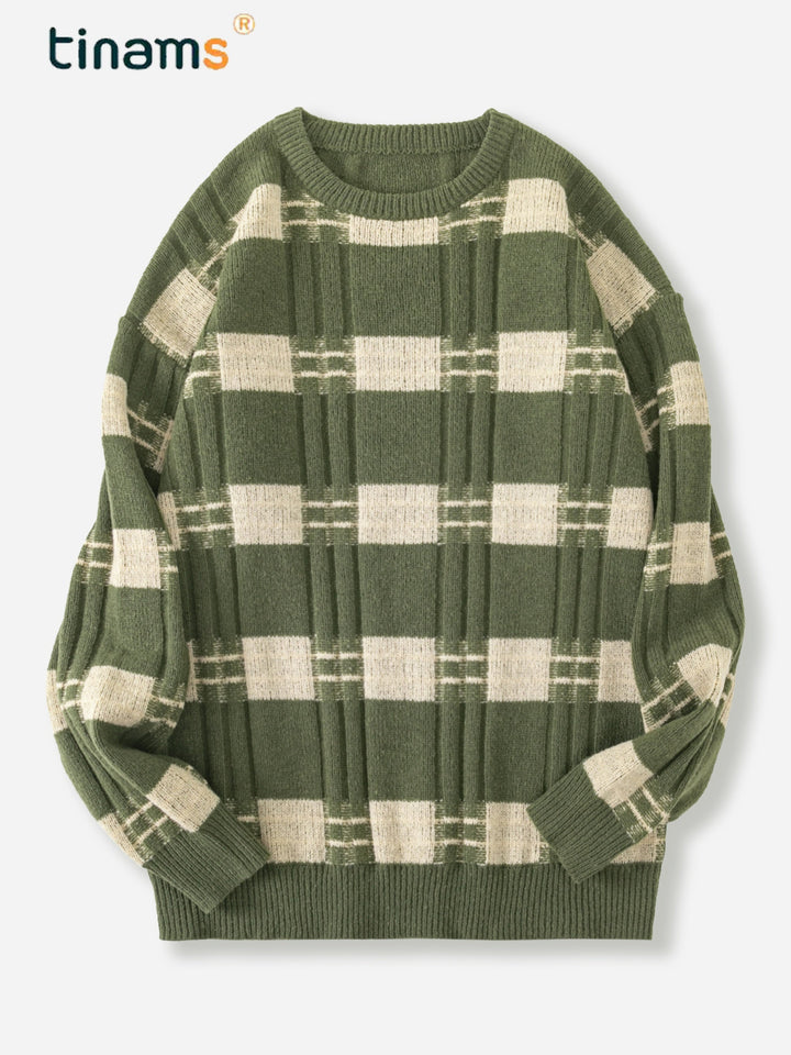 Levoire | Pull-Over Rayé Pour Hommes Légumes