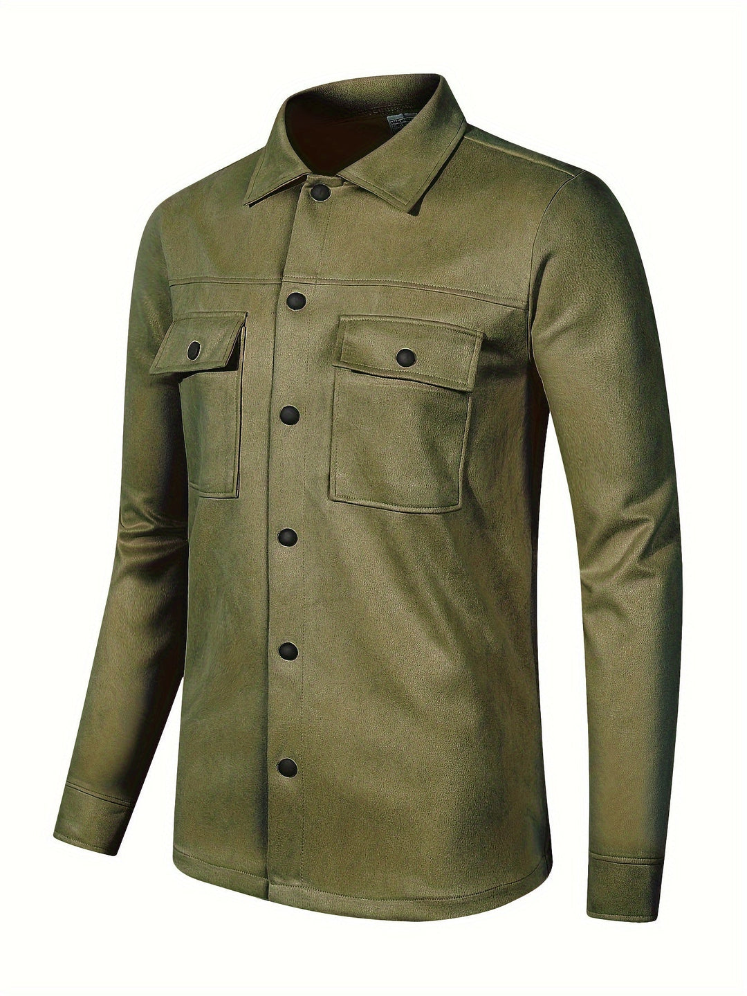 Levoire | Veste En Cuir Pu Pour Hommes Unie