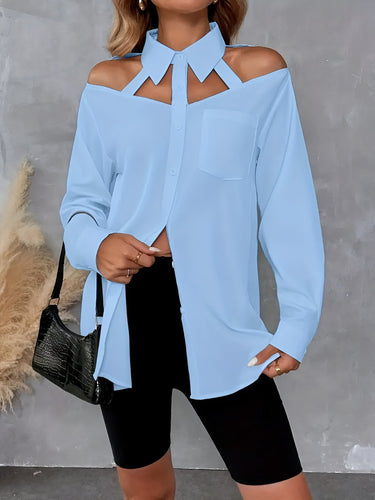Levoire | Chemise Élégante Avec Patte De Boutonnage