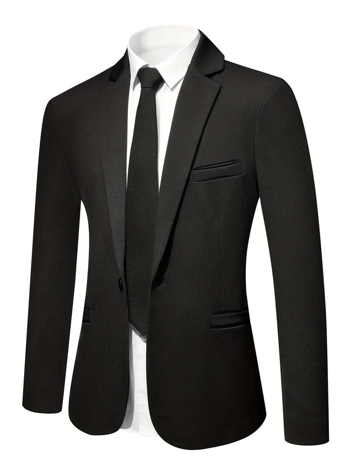 Levoire | Veste De Costume Pour Homme Unie & Cravate