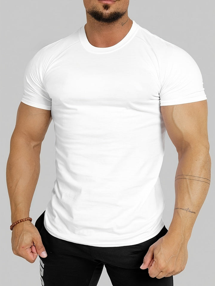 Levoire | Slimfit Breathable Stretch T-Shirt À Manches Courtes
