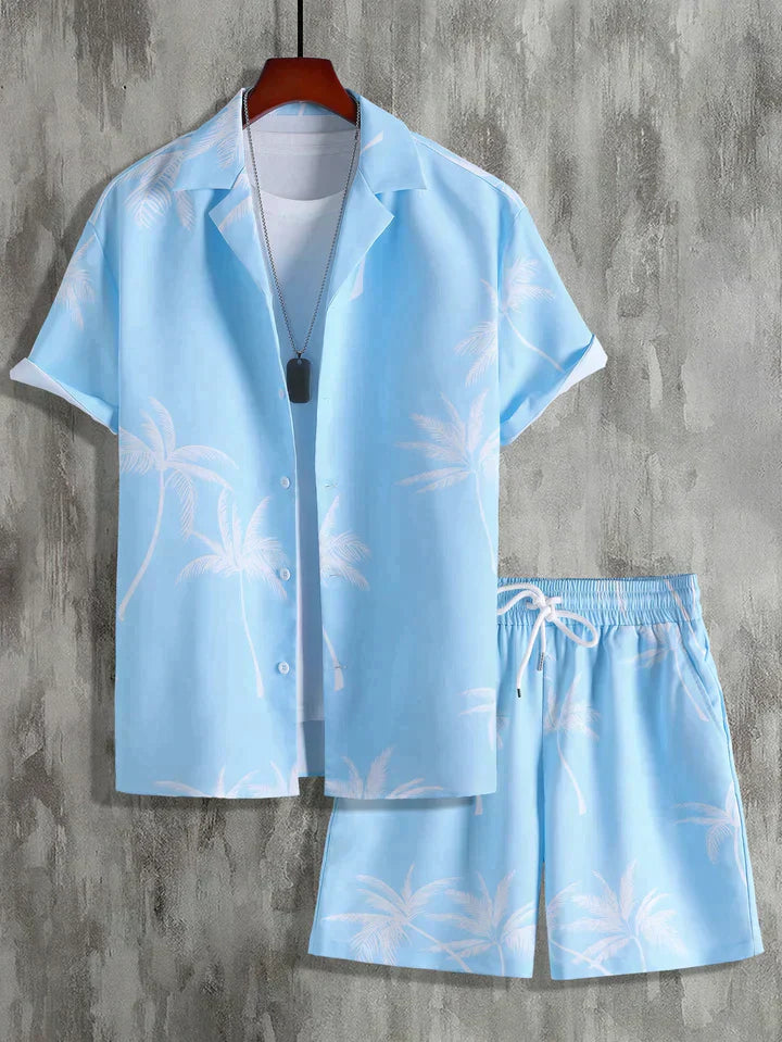 Levoire | Ensemble D'Été Trooppinen Bleu