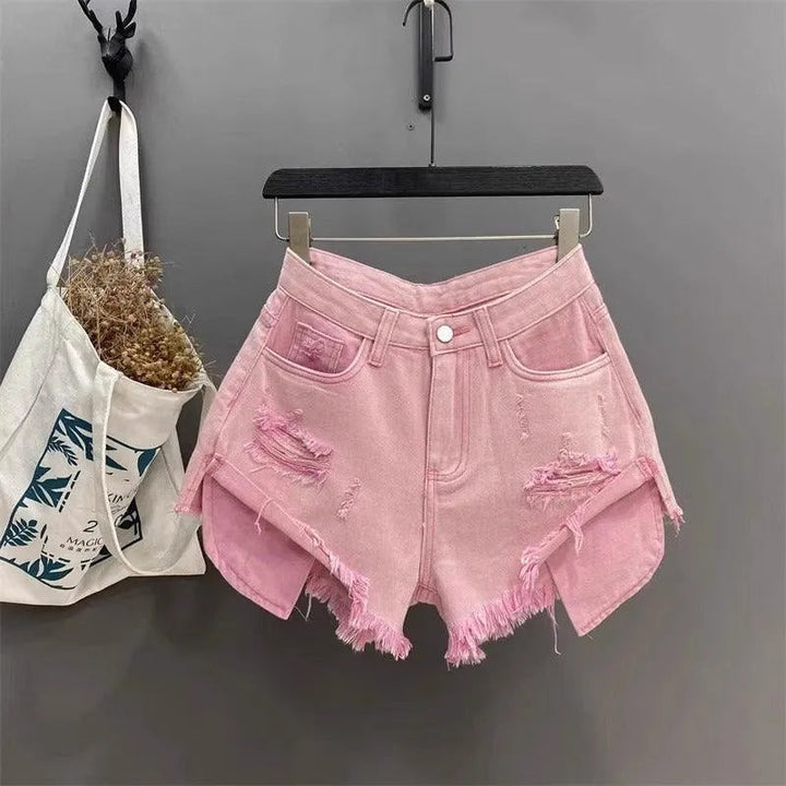 Levoire | Jeans avec couture brute effilochée et brossée