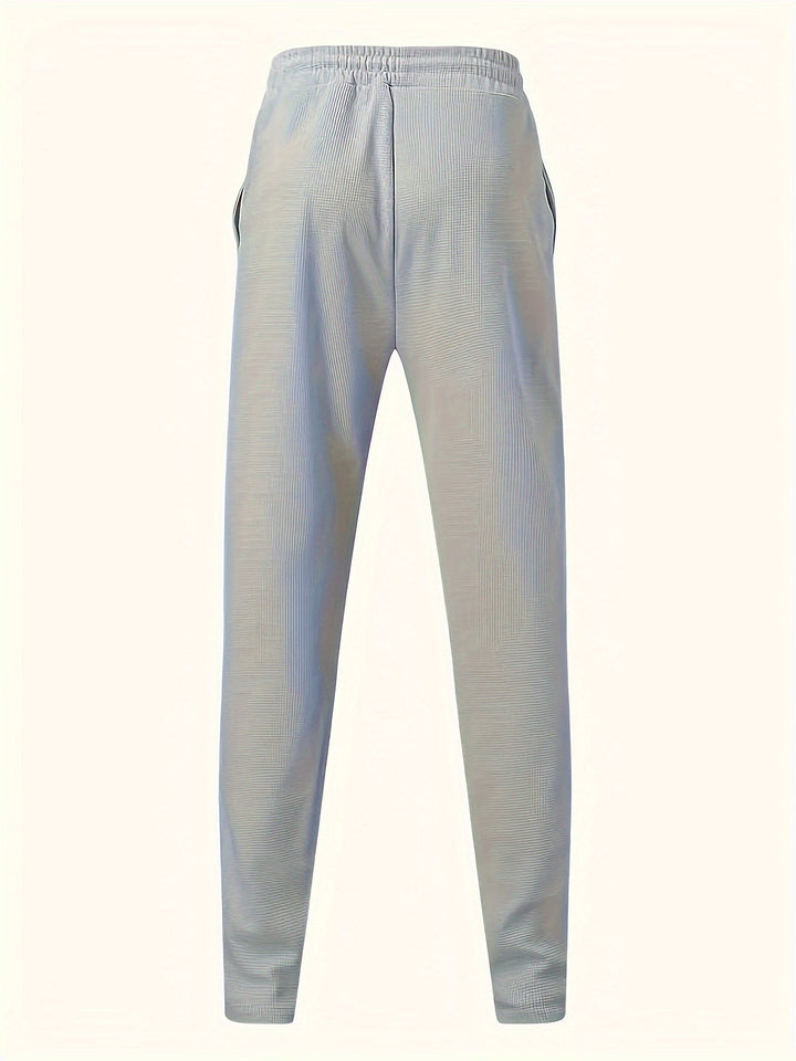Levoire | Pantalons En Polyester Pour Hommes Avec Une Ceinture Élastique