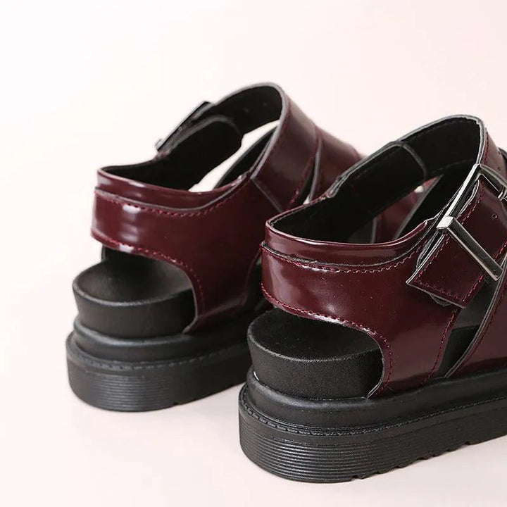 Levoire | Sandales avec boucle et talon à bout ouvert