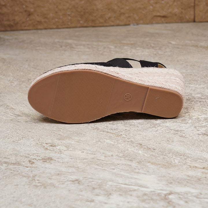 Levoire | Sandales Compensées Espadrilles Confortables