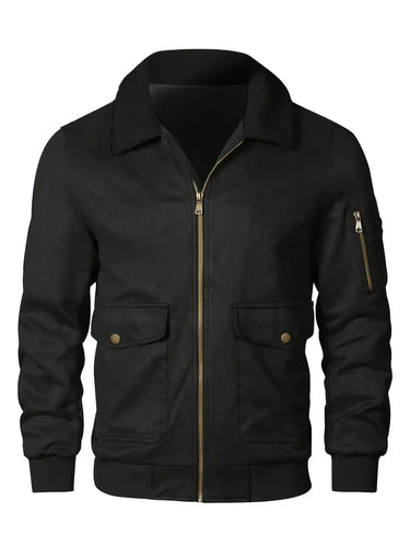 Levoire | Veste bomber longue à manches longues avec fermeture éclair