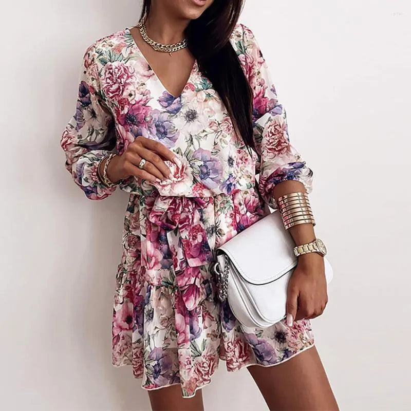 Levoire | Robe Boho Manches Légères Élégantes