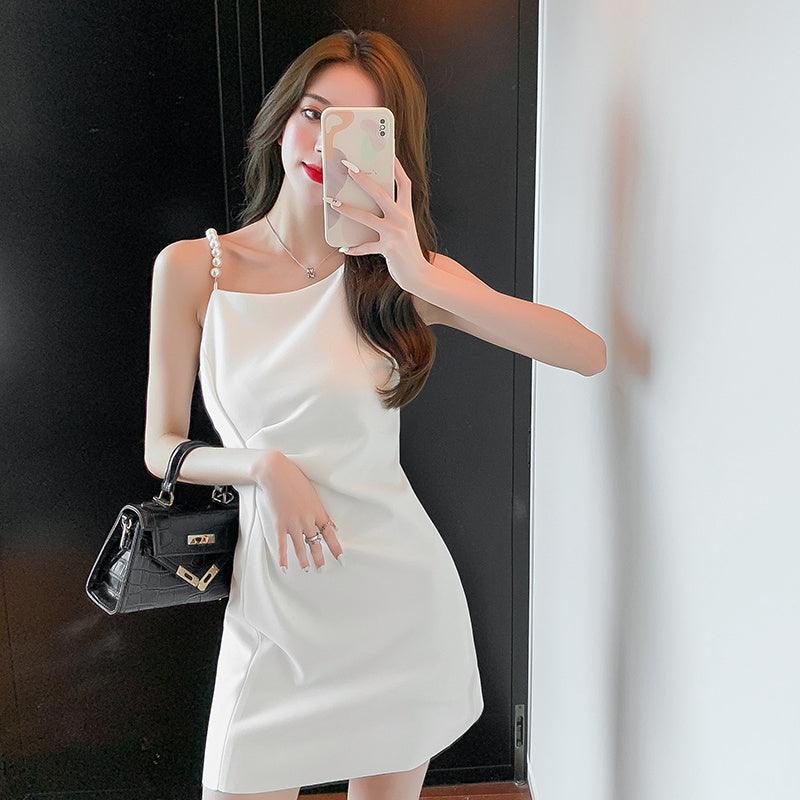 Levoire | Robe Sans Manches Française Blanc