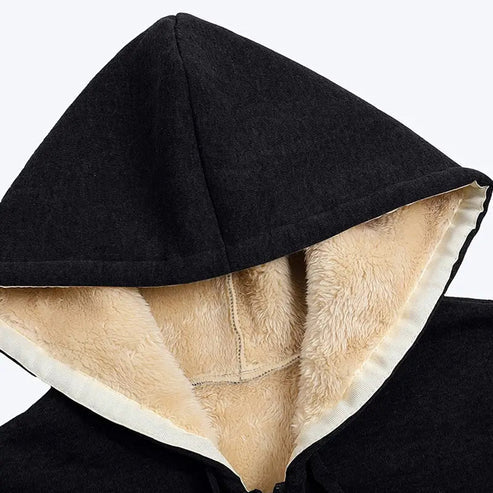Levoire | Sweat à capuche en fausse fourrure