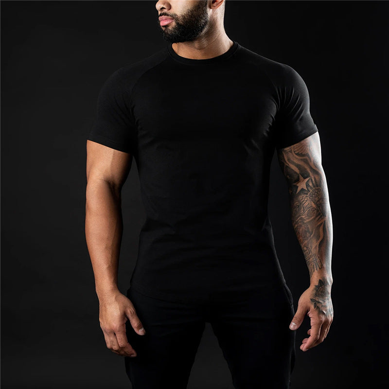 Levoire | T-Shirt D'Été Basique Pour Hommes Noir