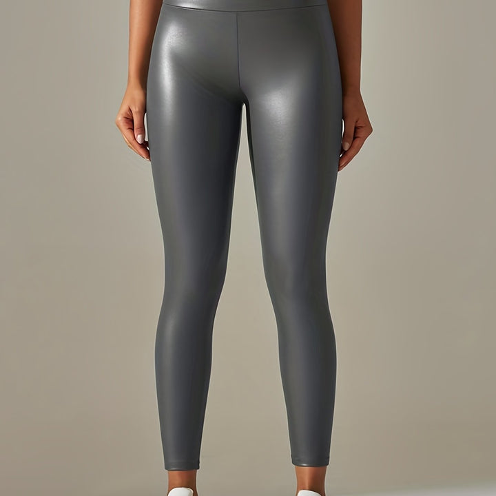 Levoire | Pantalons En Cuir Noirs Pour Femmes