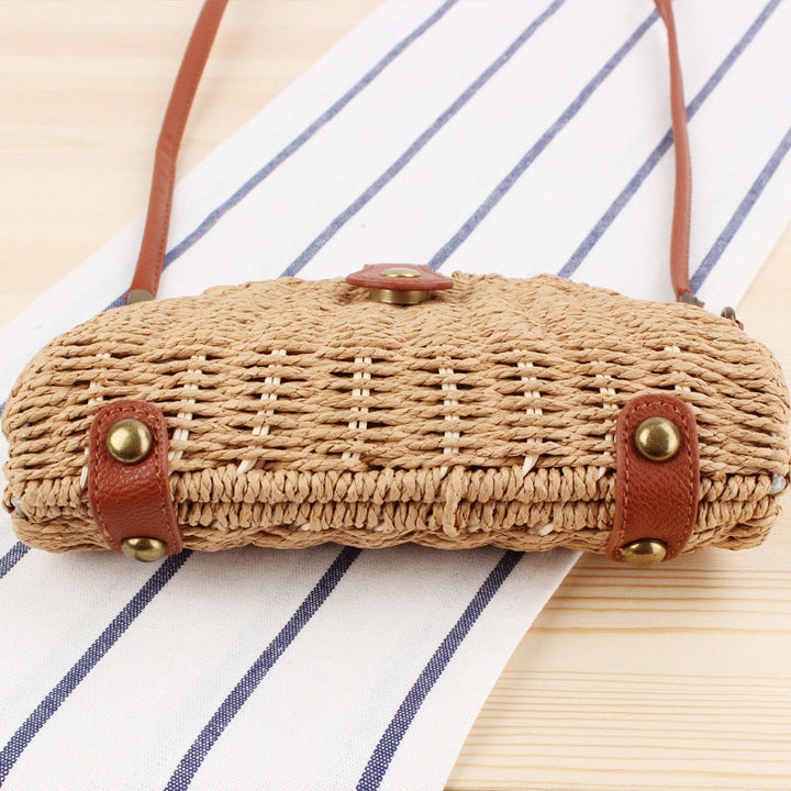 Levoire | Vintage En Paille Demi-Ronde