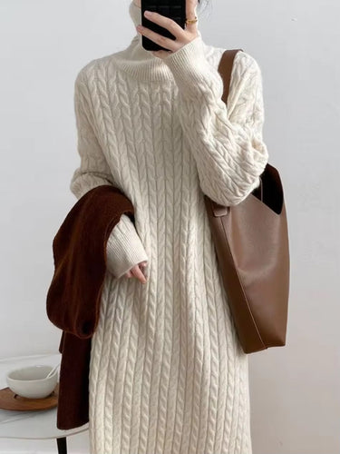 Levoire | Robe En Tricot À Motif De Torsade