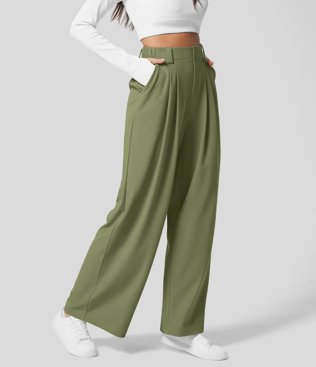 Levoire | Pantalon Confortable Vert