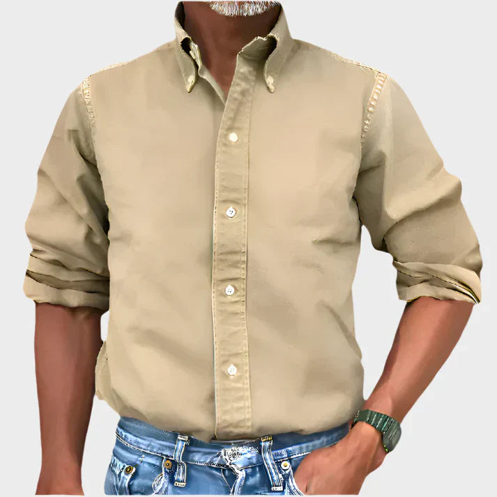 Levoire | Chemise Intemporelle Pour Style Et Confort Khaki