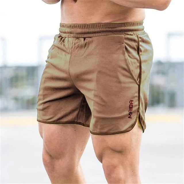 Levoire | Slim Fit Maillot De Bain Élastique Pour Homme braun