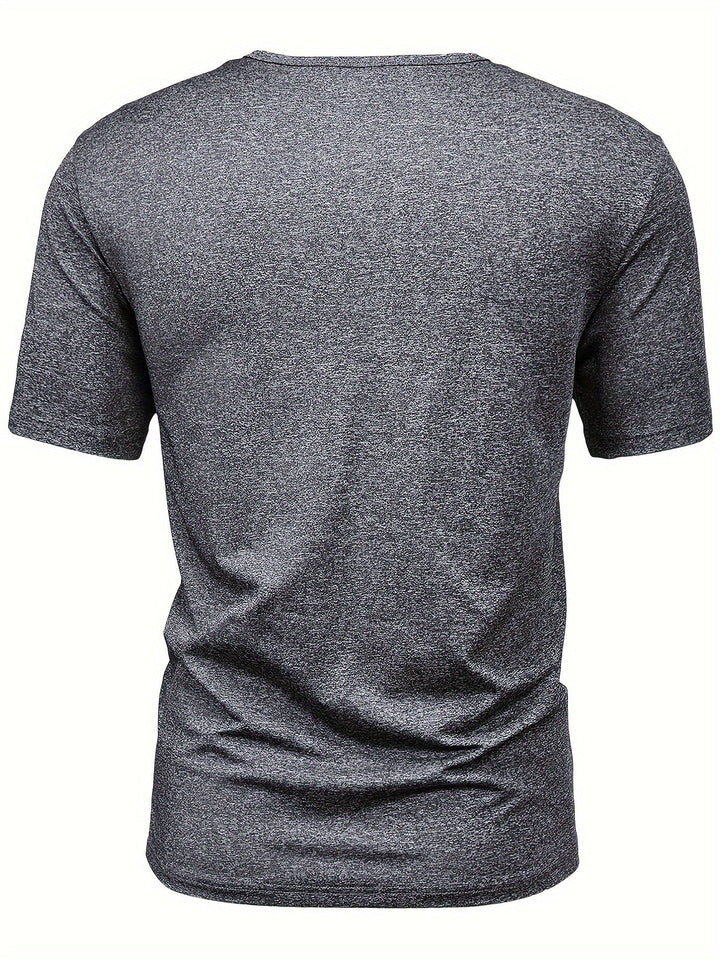 Levoire | Pack De 3 T-Shirts Pour Hommes À Manches Courtes, Couleurs Unies Estivales