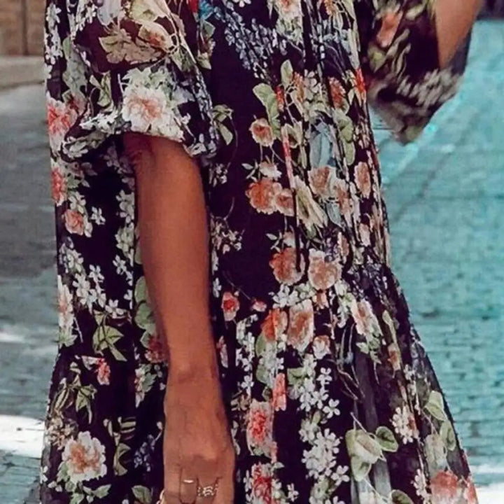 Levoire | Élégante Robe À Fleurs Pour Femmes