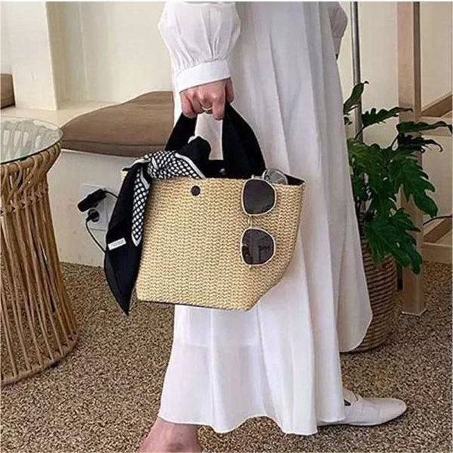 Levoire | Sac De Plage En Paille