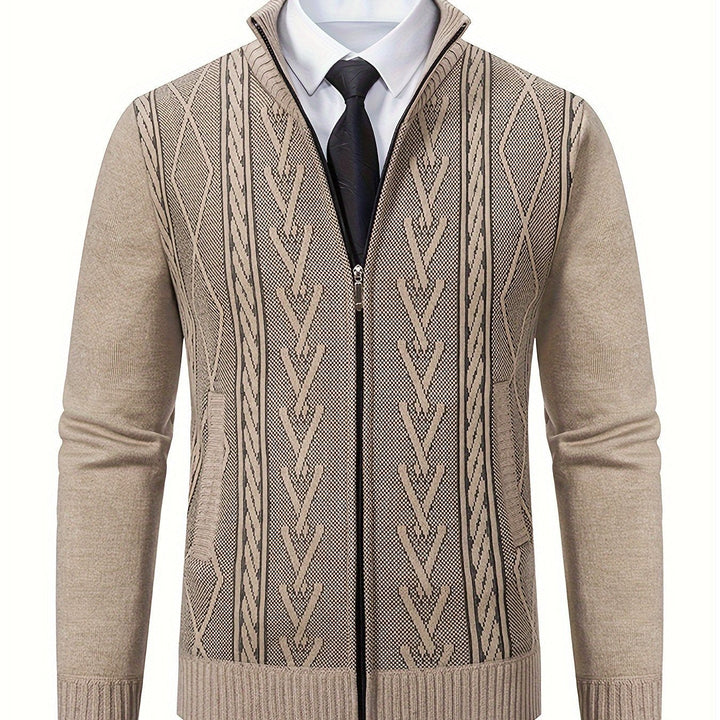 Levoire | Motif Géométrique Récolte De Vin Pour Hommes Sweatshirt
