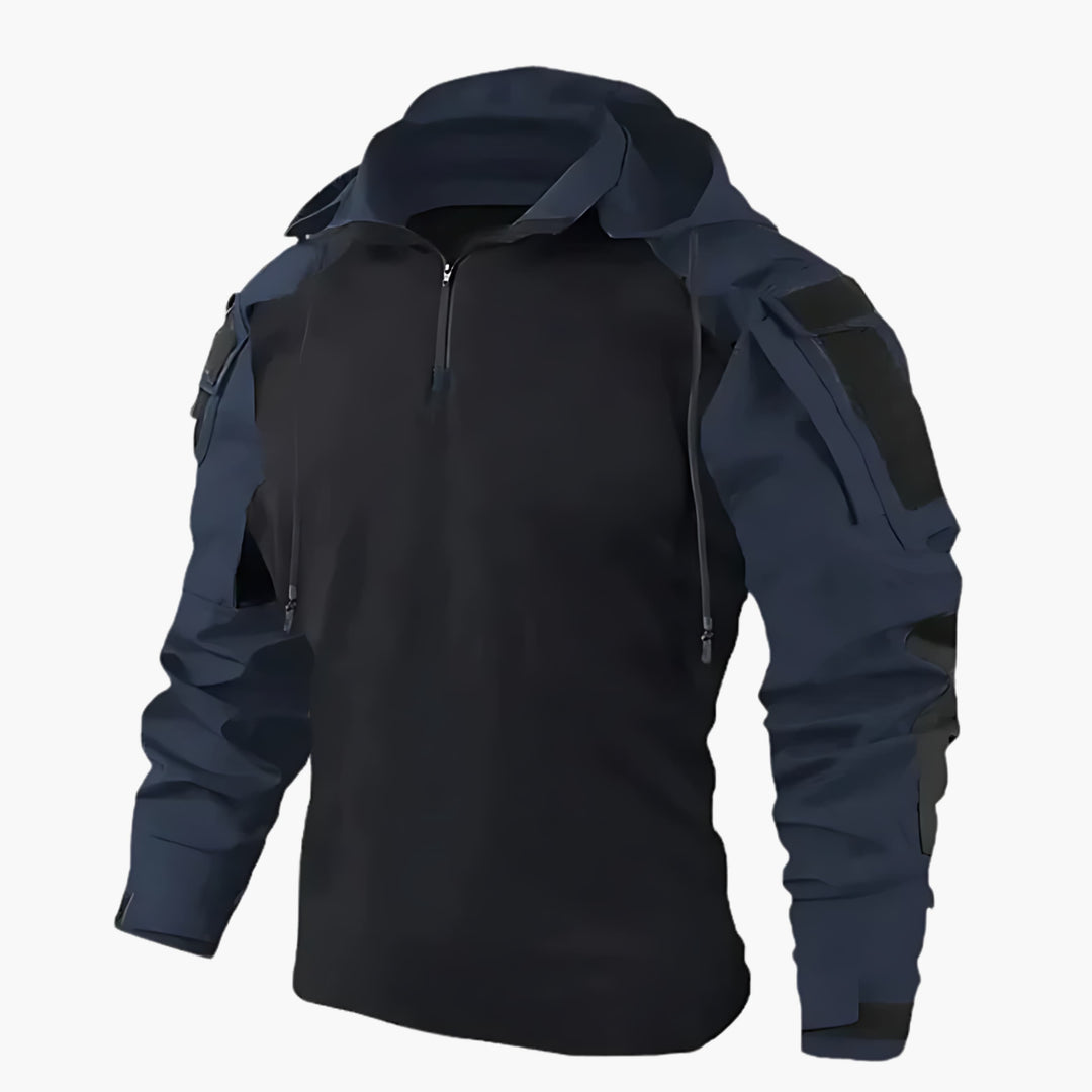 Levoire | Sweat À Capuche Commando Robuste Bleu foncé