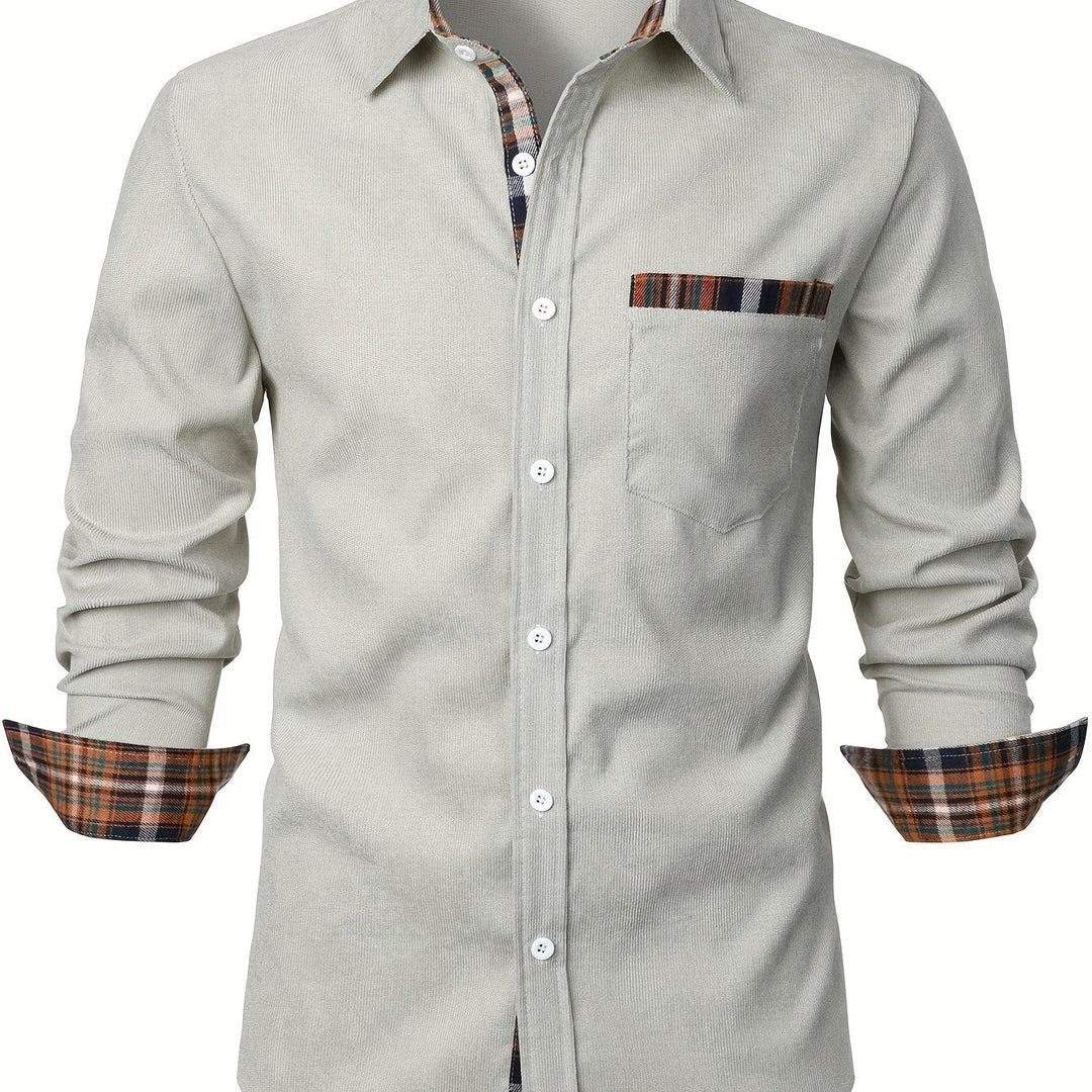 Levoire | Chemise Pour Homme À Encolure Carrée