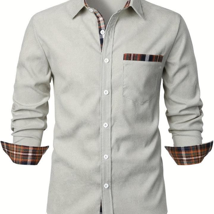 Levoire | Chemise Pour Homme À Encolure Carrée